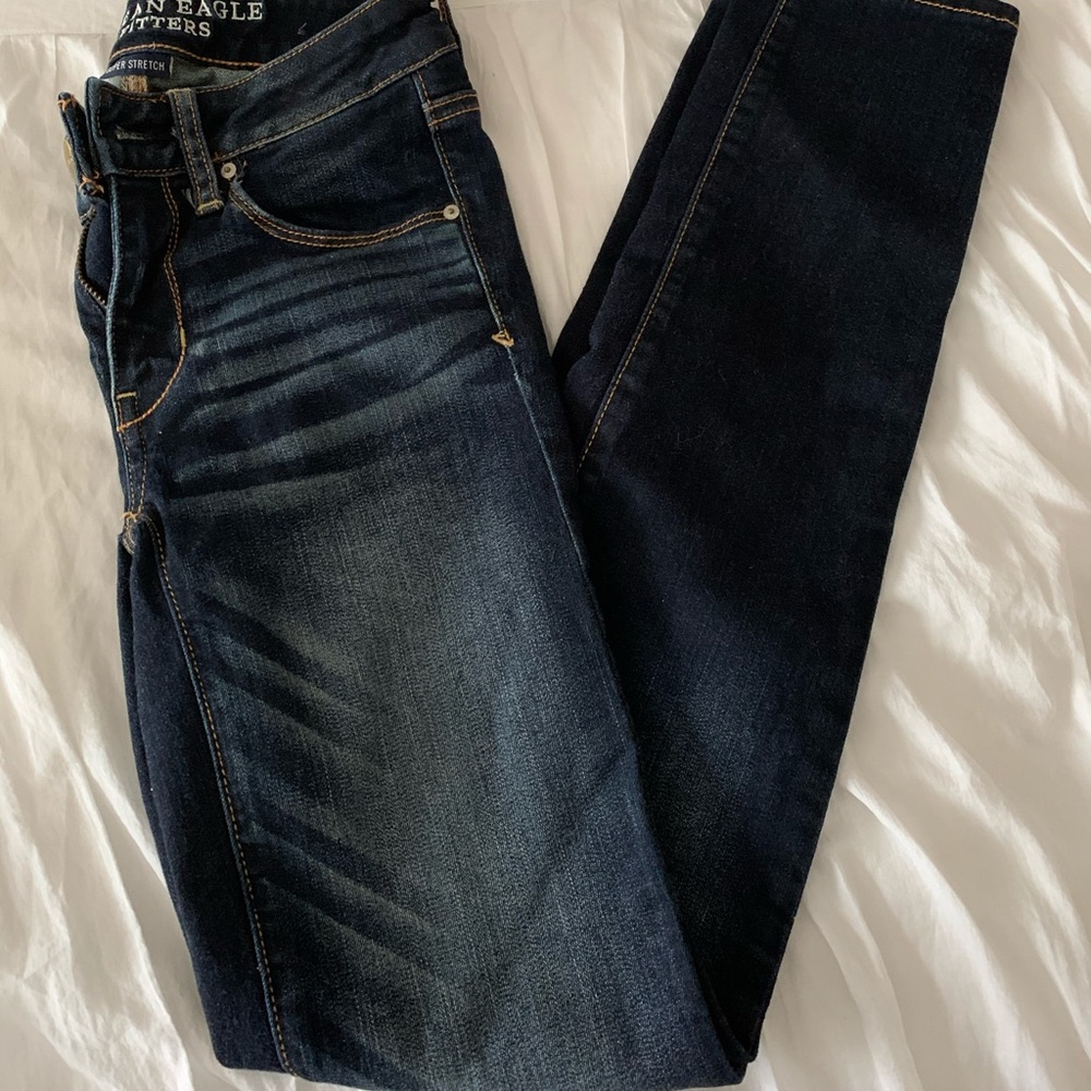 american eagle, 00 skinny jeans, never worn